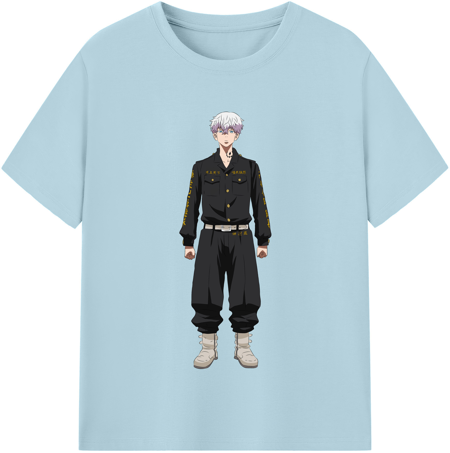 （画像用） 東京リベンジャーズ Tokyo Revengers 綿100％半袖Tシャツ（フロントプリント）